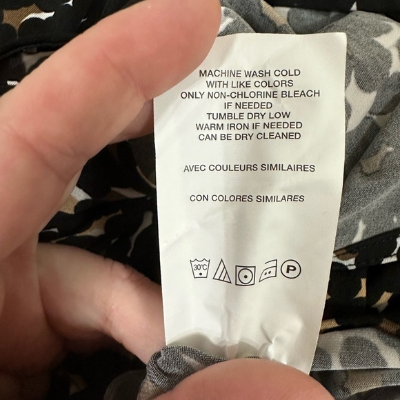 NWT A Pea In The Pod Maternity Sleeveless Stretch V Neck Side Ruching Top sz M - Picture 8 of 9